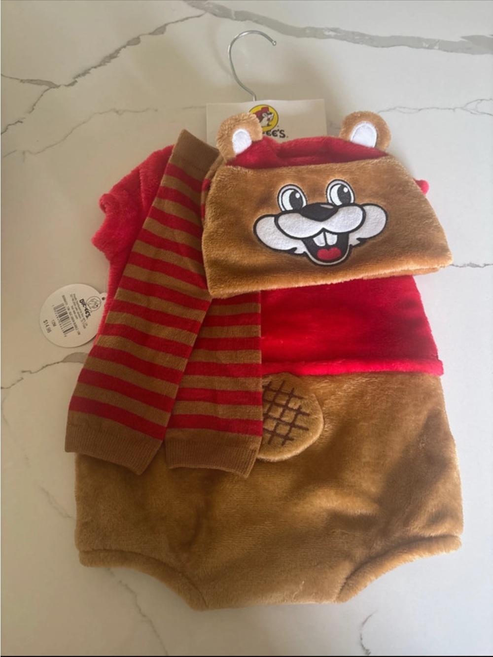Buc-ee's mascot costume Halloween 12 month. New
